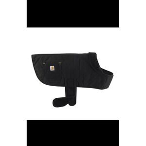 Firm Duck Insulated Dog Coat,‎ Durable, Weather Resistant, Black, Medium